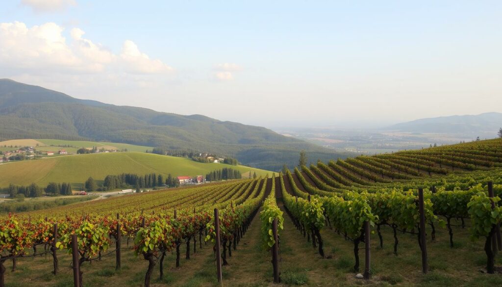 Ein Bild der Weinregionen in Ostgeorgien