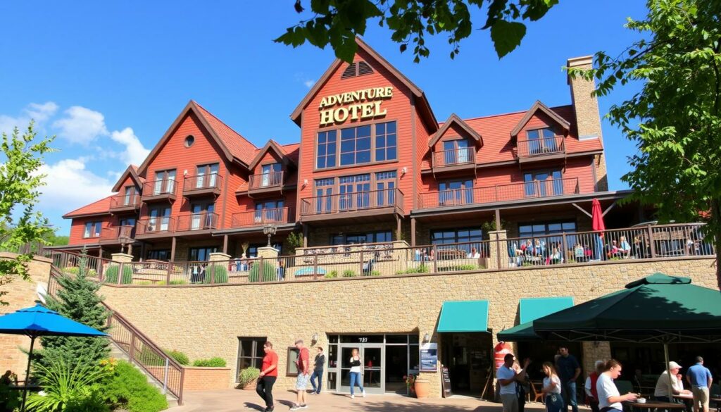 Ein Bild vom Abenteuerhotel im Heide Park