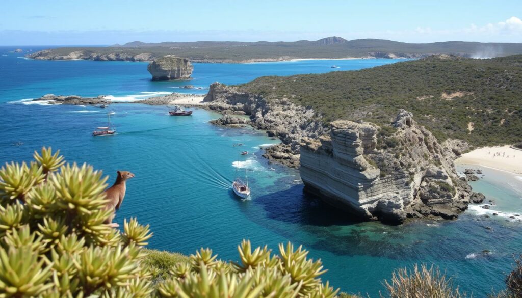 Ein Bild von Kangaroo Island mit seiner Tierwelt