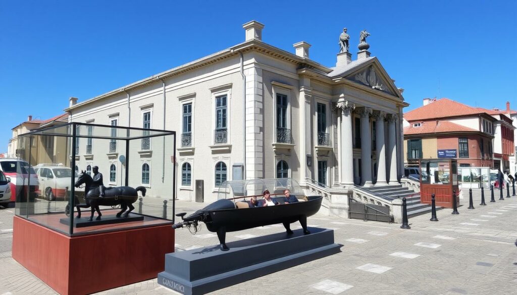 Ein Bild von einem der Spezialmuseen in Porto