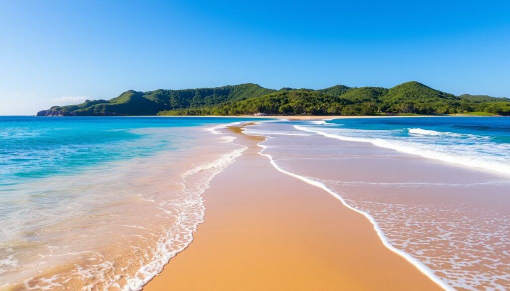 Ein Strand an der Westküste von La Réunion