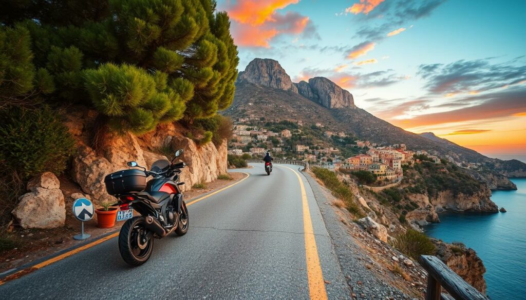 Eine atemberaubende Motorradtour durch Korsika