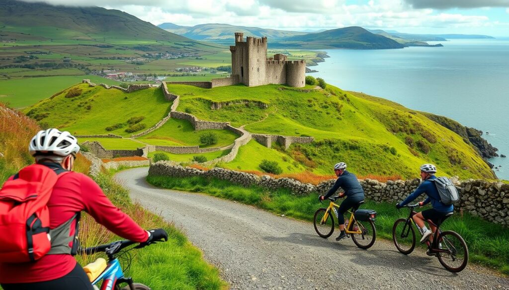 Eine gut ausgestattete Radtour durch Irland