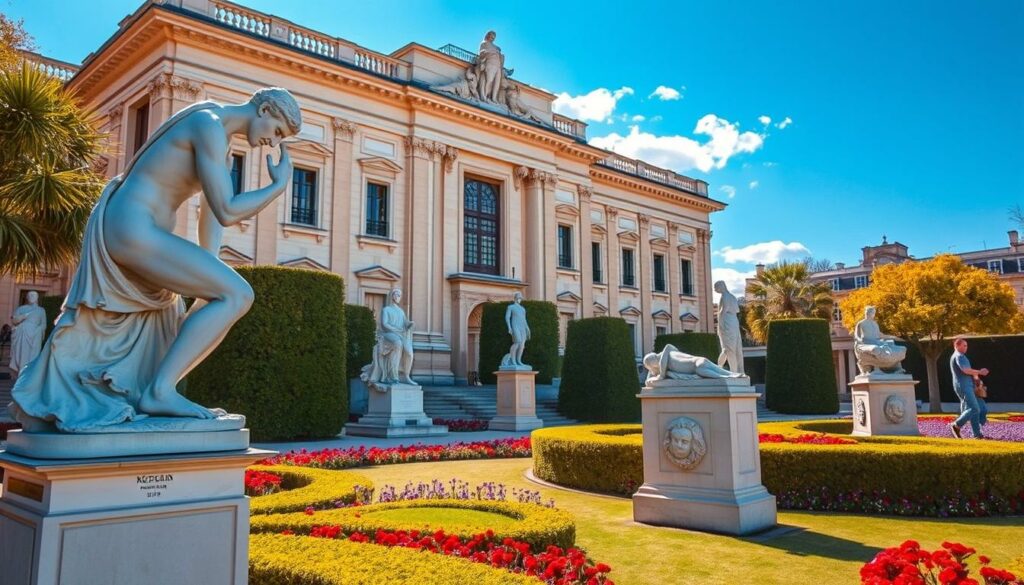 Generiere ein Bild vom Musée Rodin in Paris