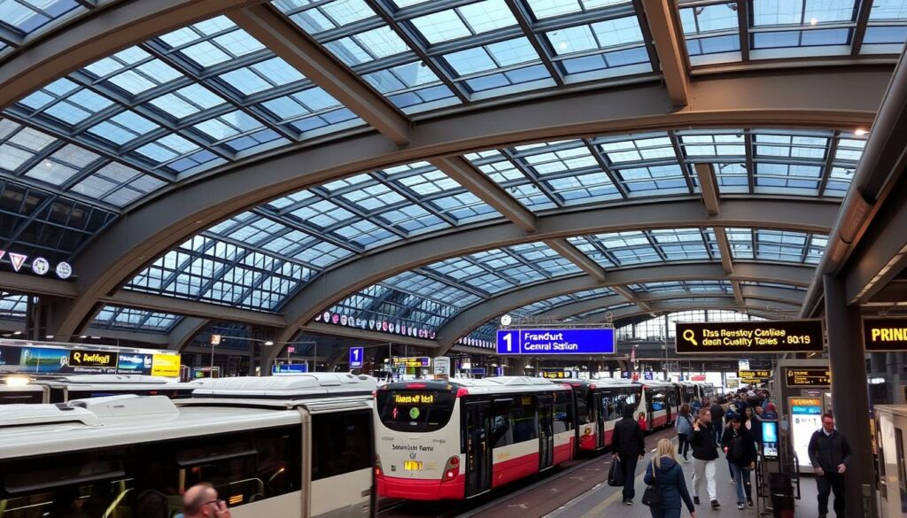 Fernbusbahnhof am Frankfurter Hauptbahnhof