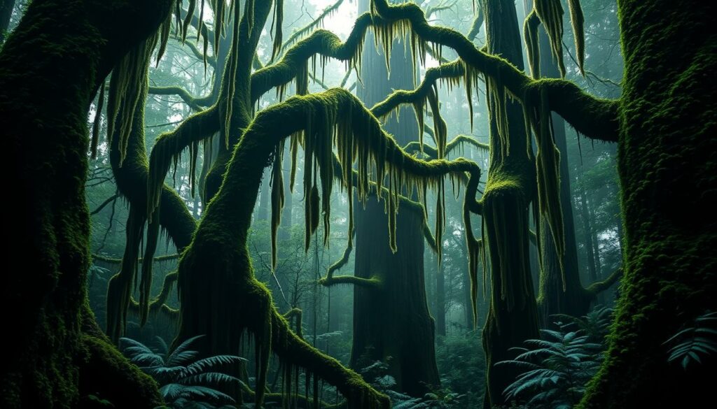 Hoh Rainforest im Olympic National Park, einer der 10 most beautiful national parks in America Hoh Rainforest im Olympic National Park, einer der 10 most beautiful national parks in America