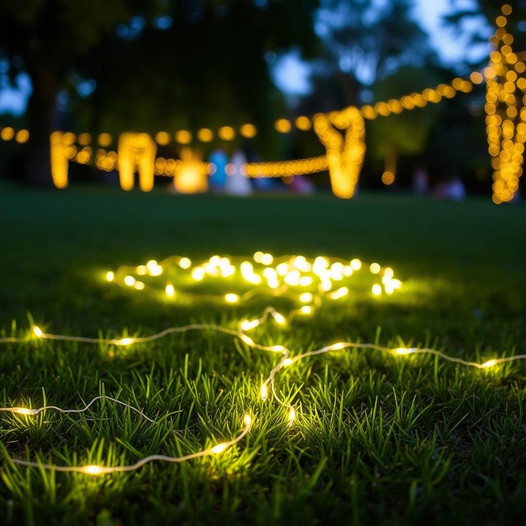 LED-Lichterkette für romantische Stimmung in Kölner Parks LED-Lichterkette für romantische Stimmung in Kölner Parks