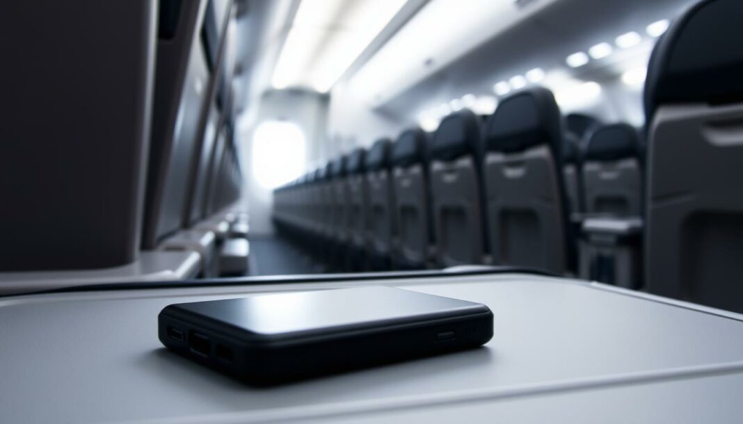 Powerbank Flugzeug