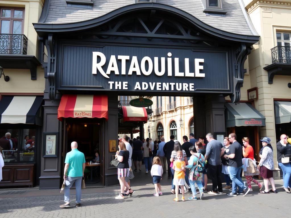 Ratatouille Attraktion im Walt Disney Studios Park Ratatouille Attraktion im Walt Disney Studios Park