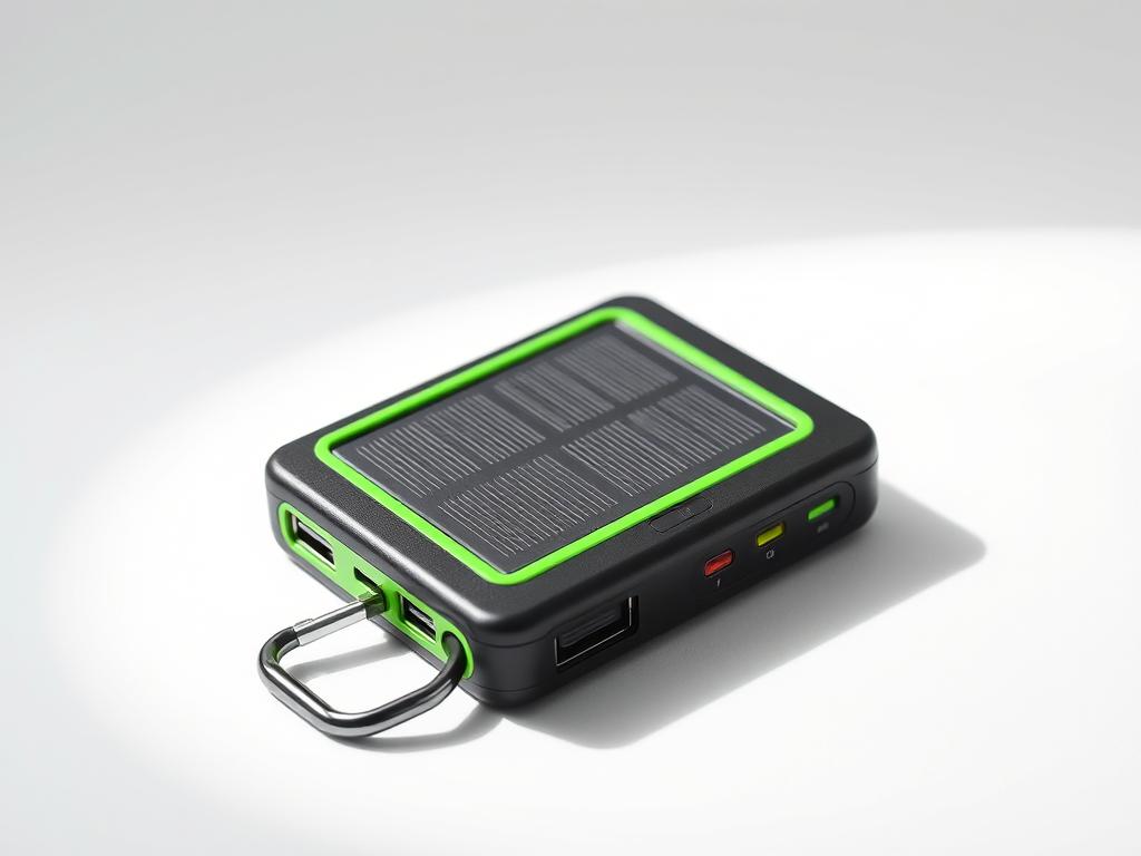 Solarbetriebene Powerbank für Nationalpark-Besuche Solarbetriebene Powerbank für Nationalpark-Besuche