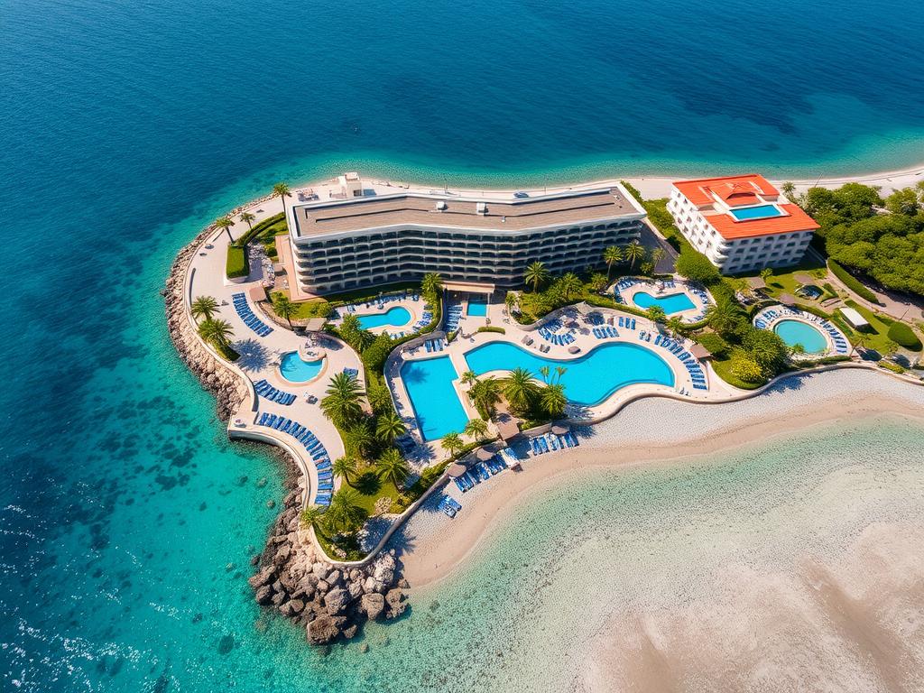 Türkische Riviera mit luxuriösem Strandresort - beliebtes Last Minute Urlaub Ziel
