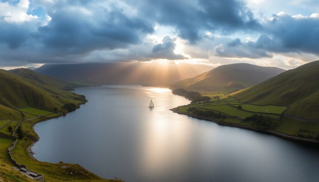 Ullswater See im Lake District Nationalpark, einer der schönsten Nationalparks Europas Ullswater See im Lake District Nationalpark, einer der schönsten Nationalparks Europas