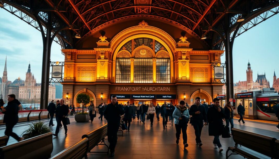 Zugverbindung Frankfurter Bahnhof
