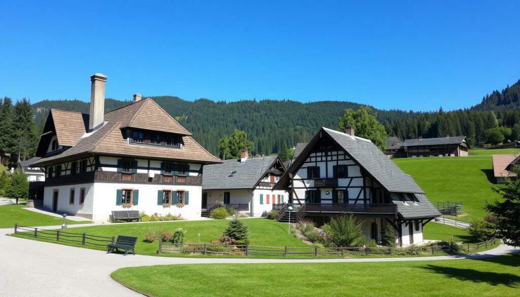 Ein Bild vom Freilichtmuseum Ballenberg