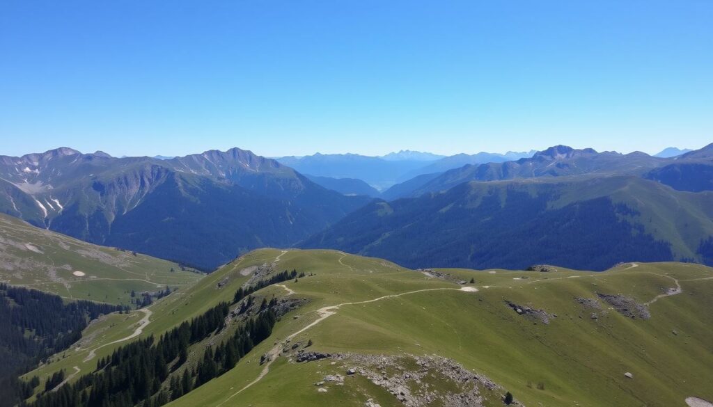 Ein Bild von Bodenmais mit Blick auf die umliegende Berglandschaft