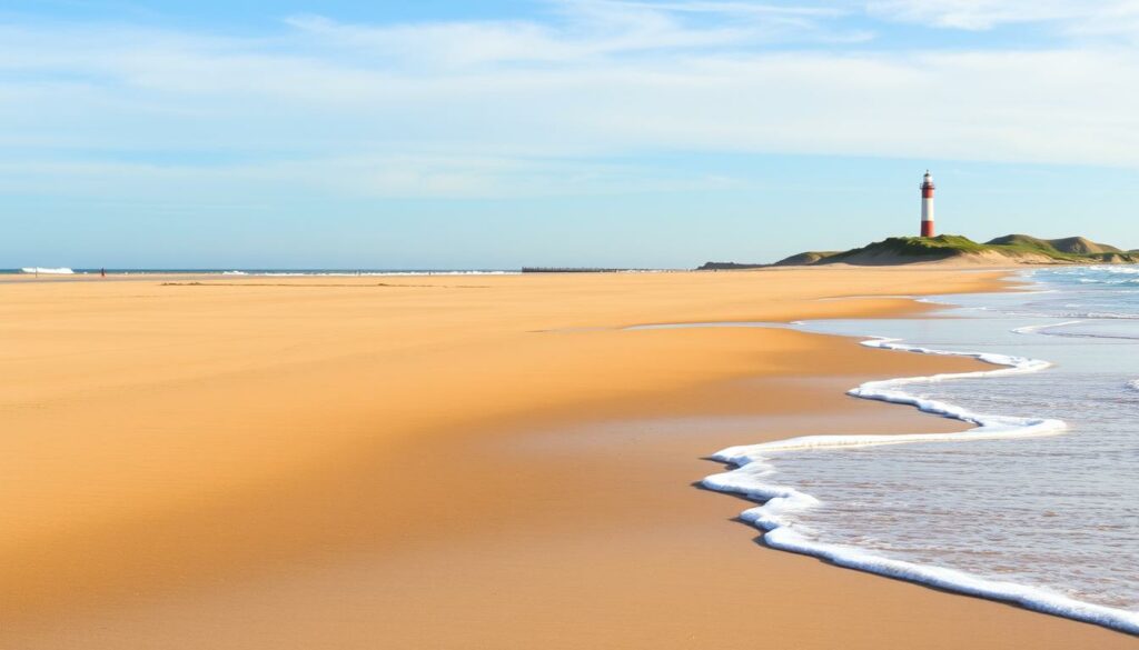 Ein Bild von einem Strand in Westkapelle