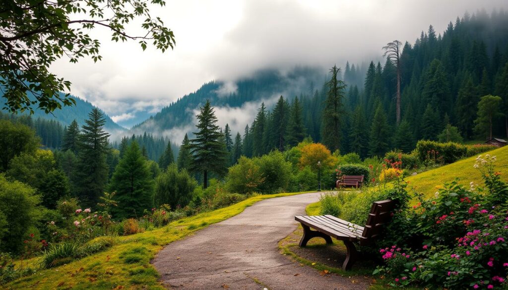 Ein Bild von einer romantischen Kulisse im Schwarzwald