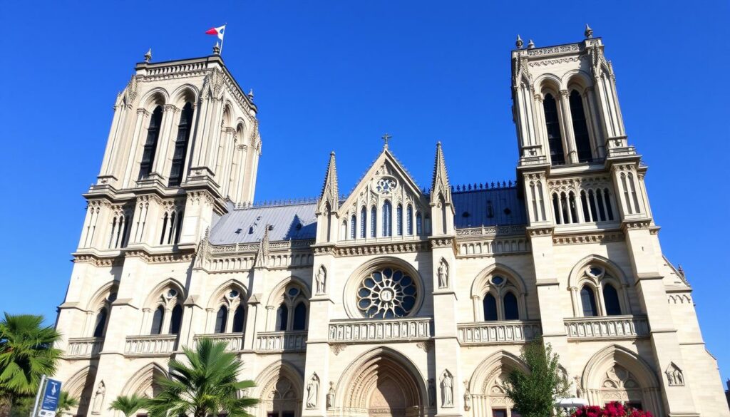 Ein Bild von Notre-Dame nach der Restaurierung