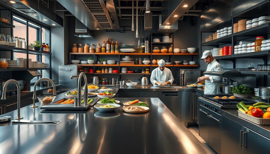 Die Gastroküche unterscheidet sich von Land zu Land