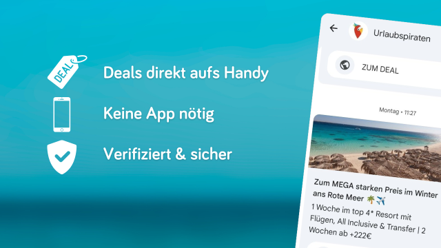 Urlaubspiraten Nachrichten-Service