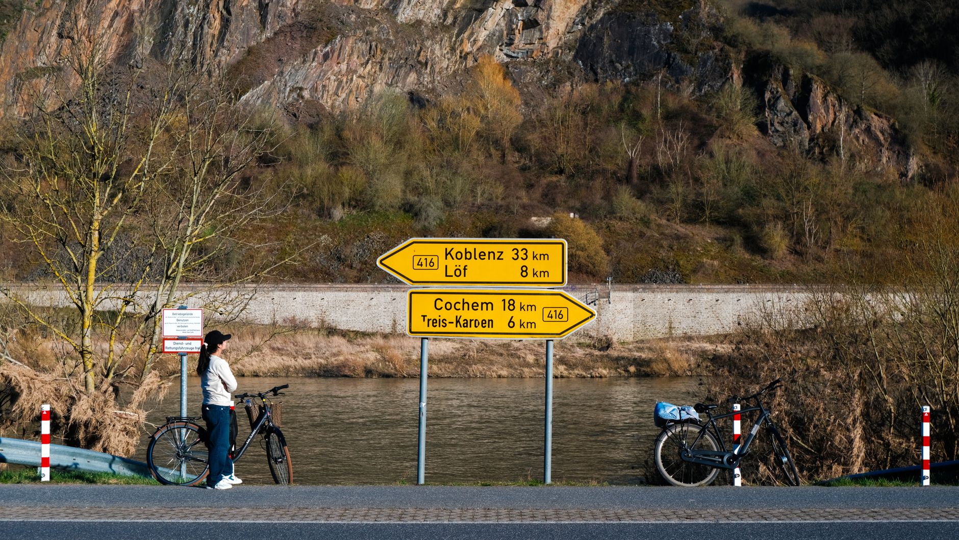 Dreilandradweg Illustration zu Dreilandradweg