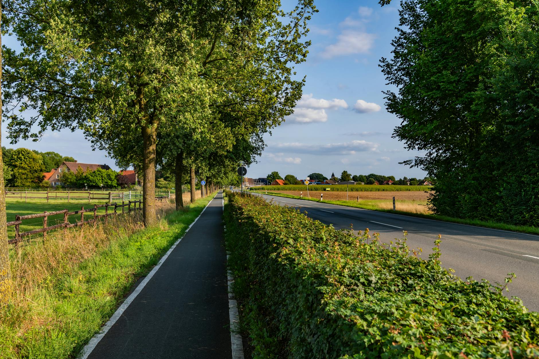 Dreilandradweg Symbolbild zum Thema Dreilandradweg