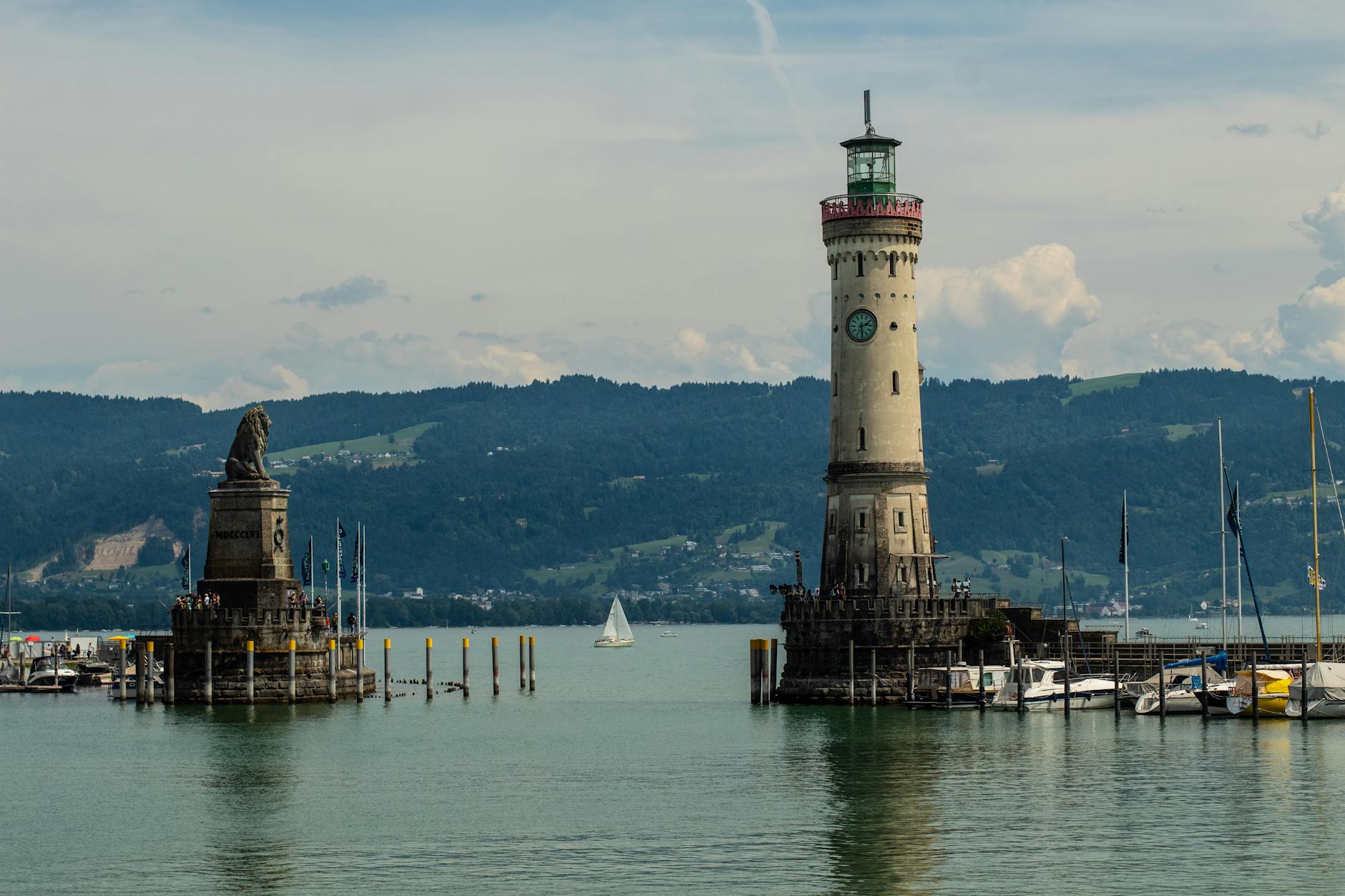 Städtereise See Deutschland Illustration zu Städtereise See Deutschland