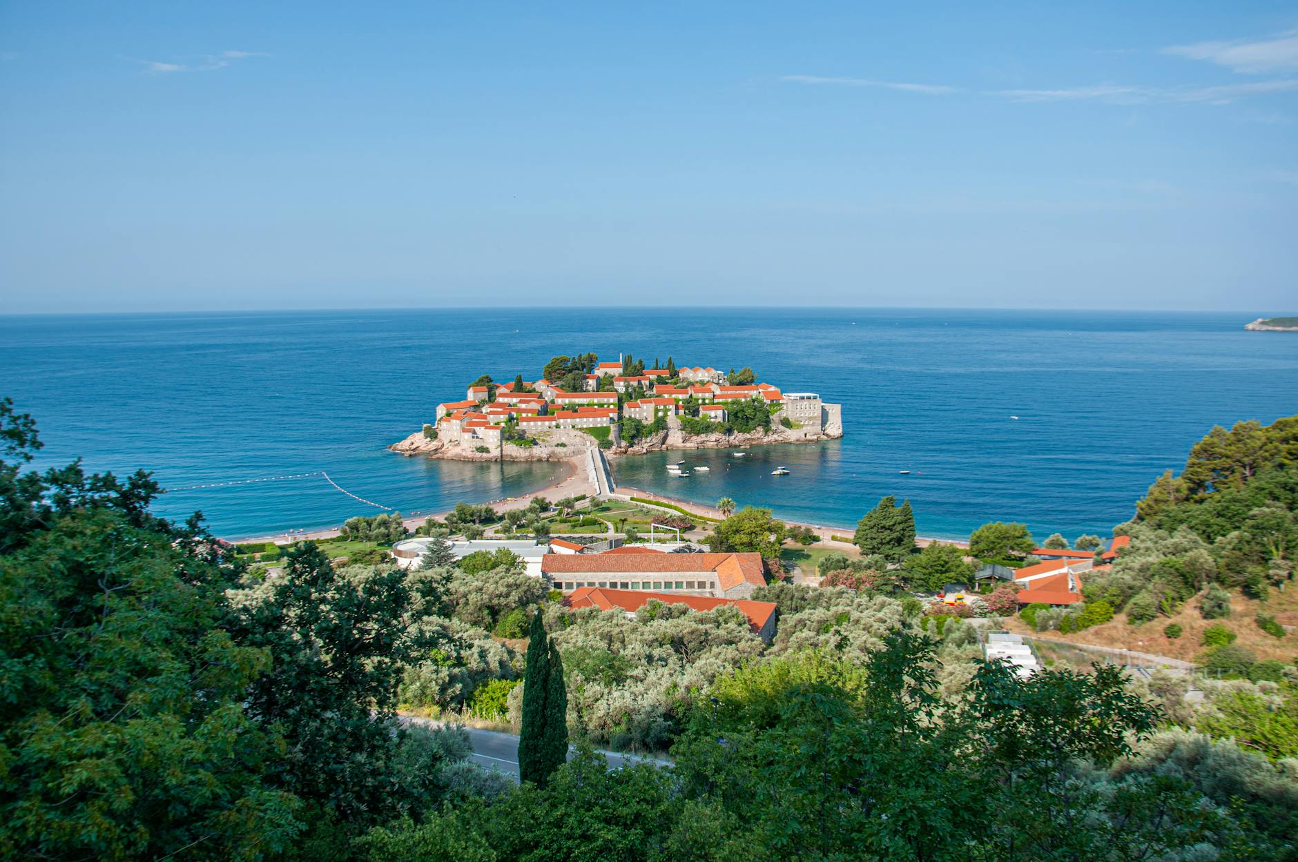 Symbolbild zum Thema Sveti Stefan öffnung