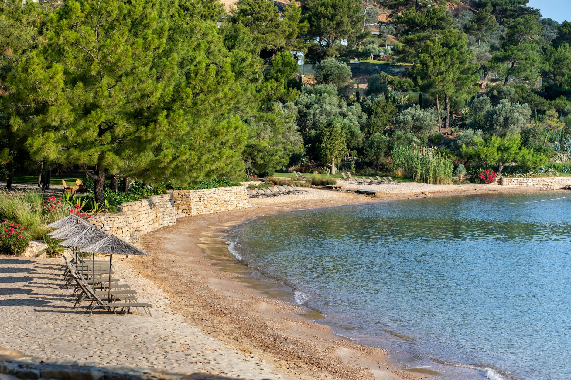 Detailansicht: Thassos Hotel Privatstrand