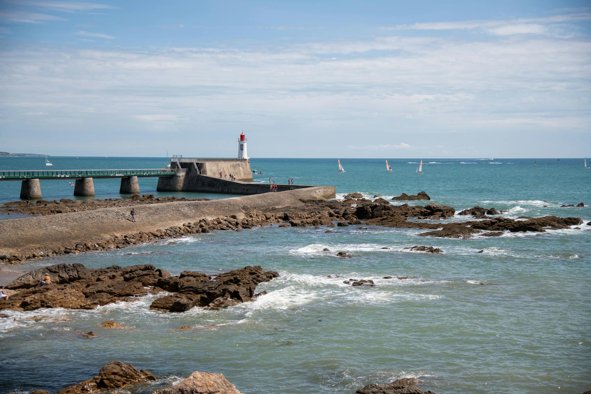 Urlaubsorte Frankreich Atlantikküste Illustration zu Urlaubsorte Frankreich Atlantikküste