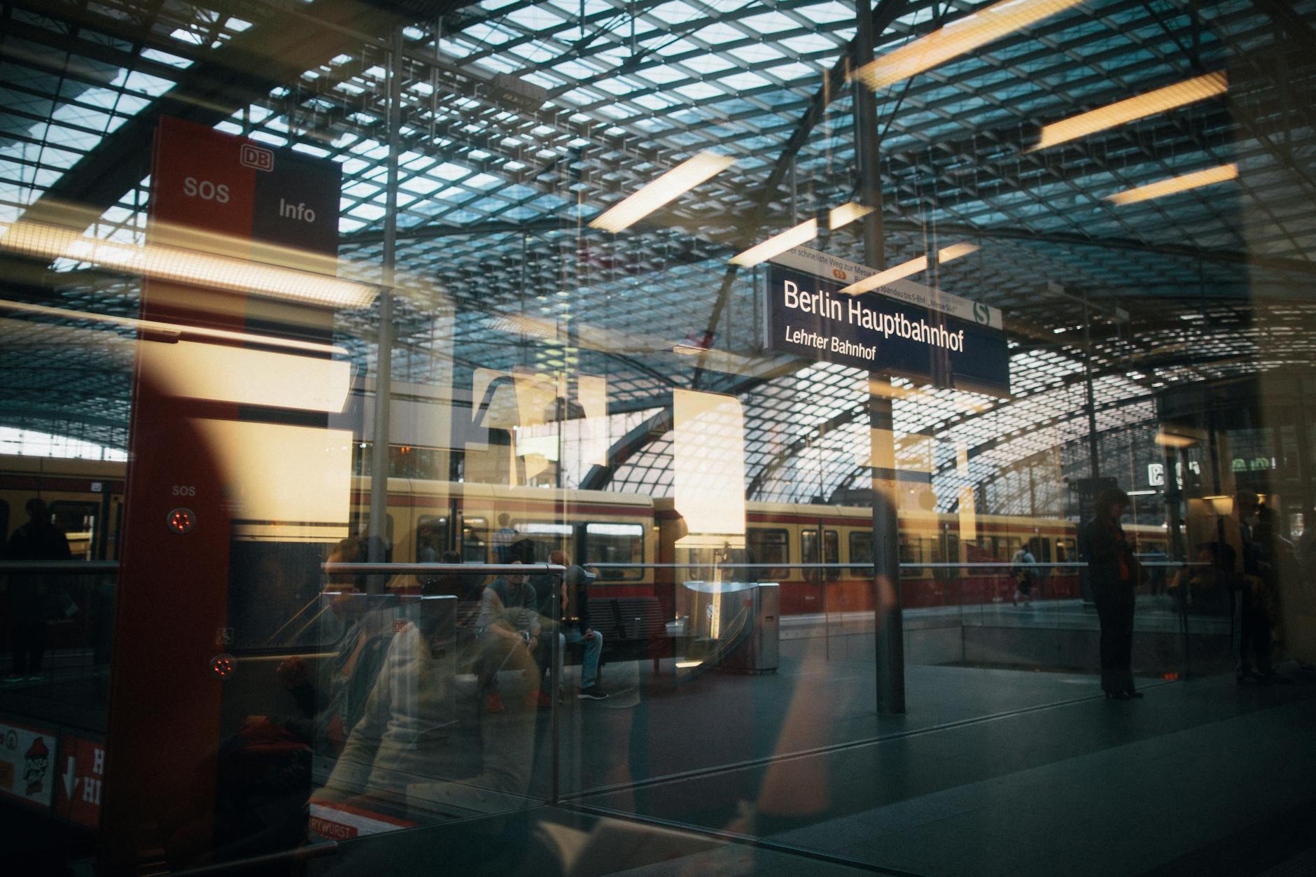 Illustration zu Zug Berlin Kopenhagen